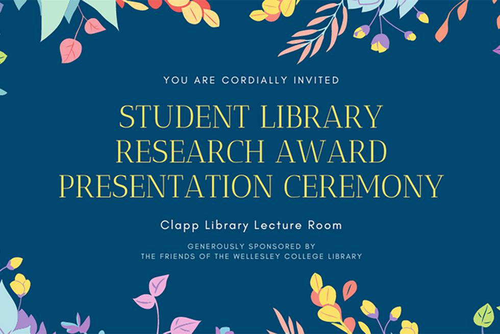 Student Library Research Awards