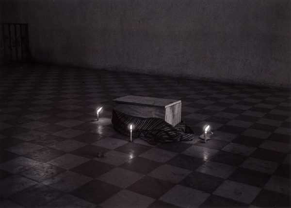 Flor Garduno, Return to Earth, Solola, Guatemala (detail), 1989. Gelatin silver print, 11 x 14 inches. Museum purchase, 1993.9