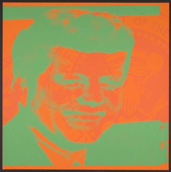 Andy Warhol, Flash – November 22, 1963, 1968. Screen print, sheet: 21 in. x 21 in. Gift of The Andy Warhol Foundation for the Visual Arts, Inc. 2013.73