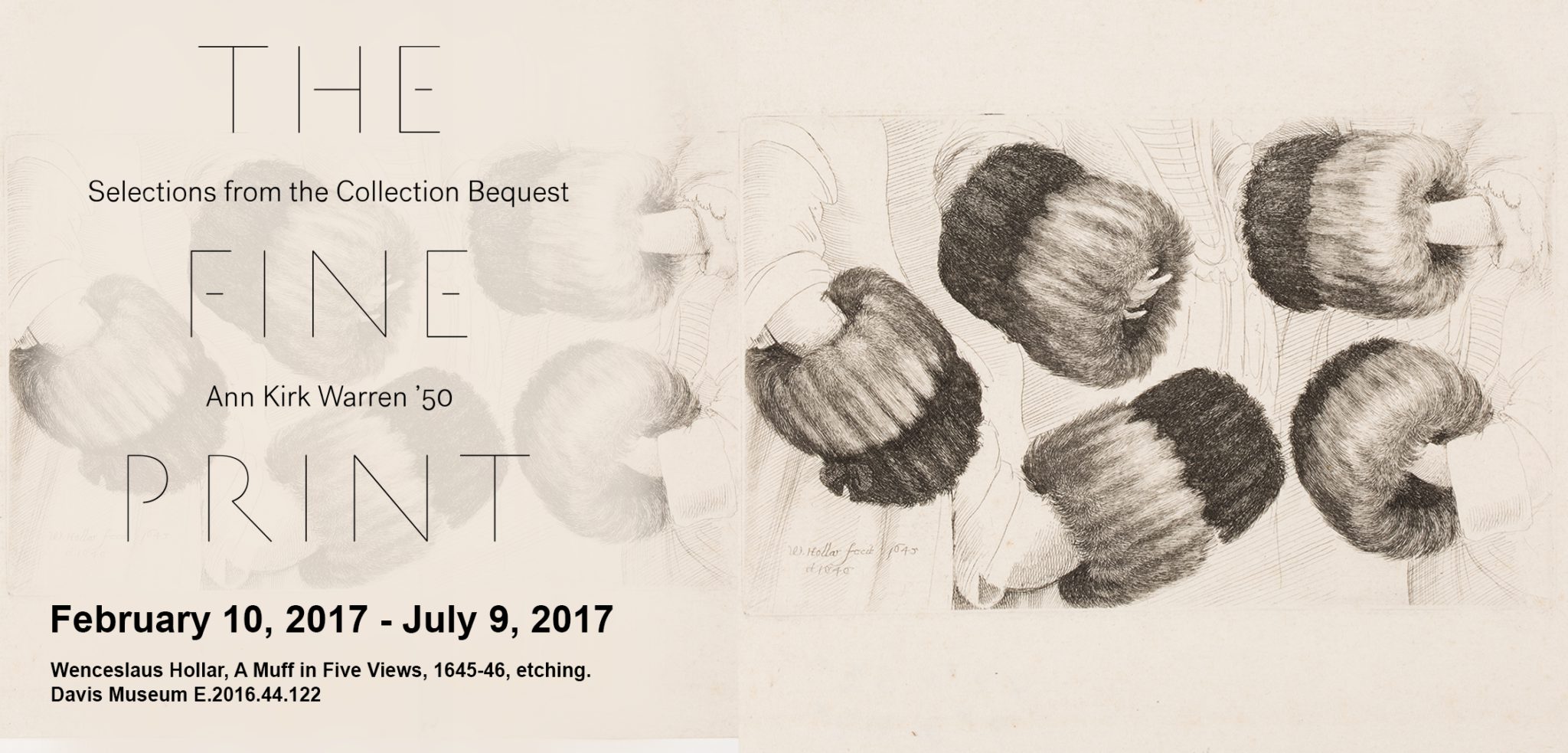 The Fine Print: Selections from the Collection Bequest of Ann Kirk Warren ‘50