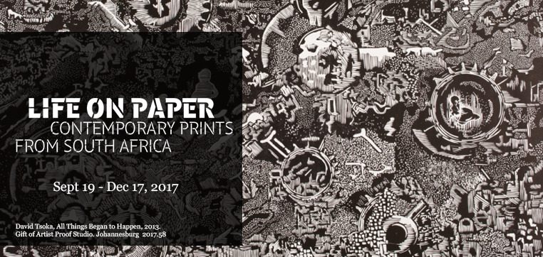 David Tsoka, All Things Began to Happen, 2013. Gift of Artist Proof Studio. Johannesburg 2017.58