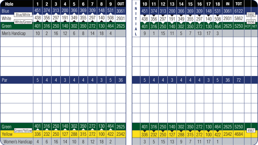Downloadable scorecard
