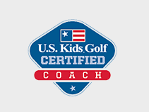US Kids Golf Certified Coach Logo